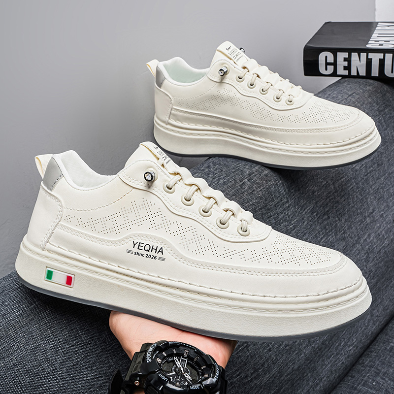 Men'S Shoes Slip On - Retro Plain Men Canvas Cloth Flat