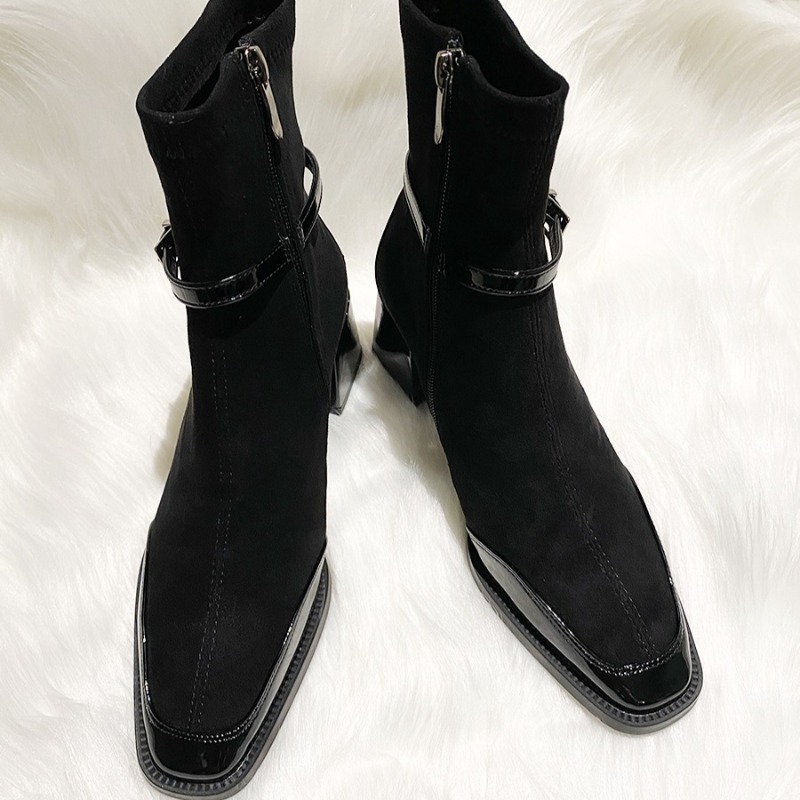 Autumn New Suede Short Boots 2 - Chelsea Boots Suede recension och pris