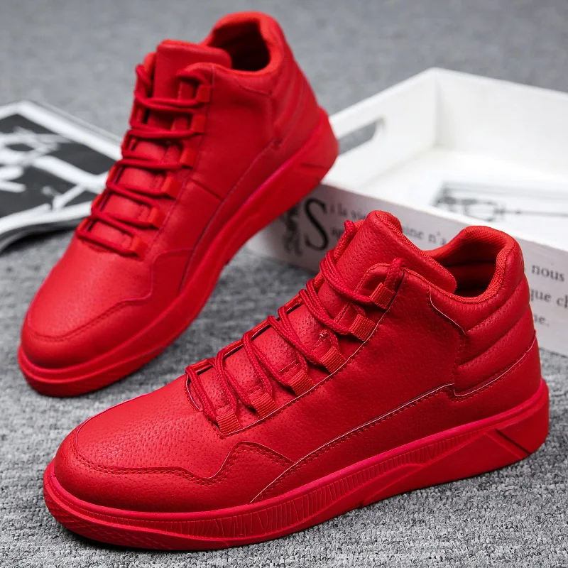 Keep Warm Men's Red High-Top L - Men Shoes Red Bottom recension och pris