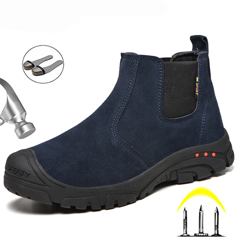 Work & Safety Boots Indestruct - Chelsea Boots Suede recension och pris