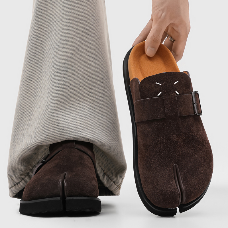 New Trendy Men Split-toe Mule  - Men'S Shoes Slip On recension och pris