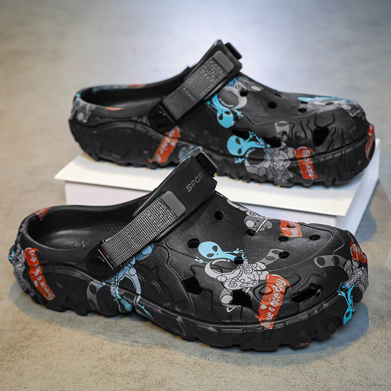 Men Camouflage Clogs Big Size  - Men'S Shoes With Wide Toe Box recension och pris