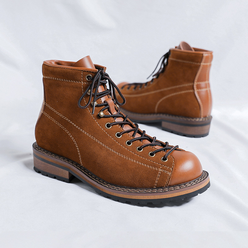 Hiking Shoes Men's Walking Boo - Chelsea Boots Suede recension och pris