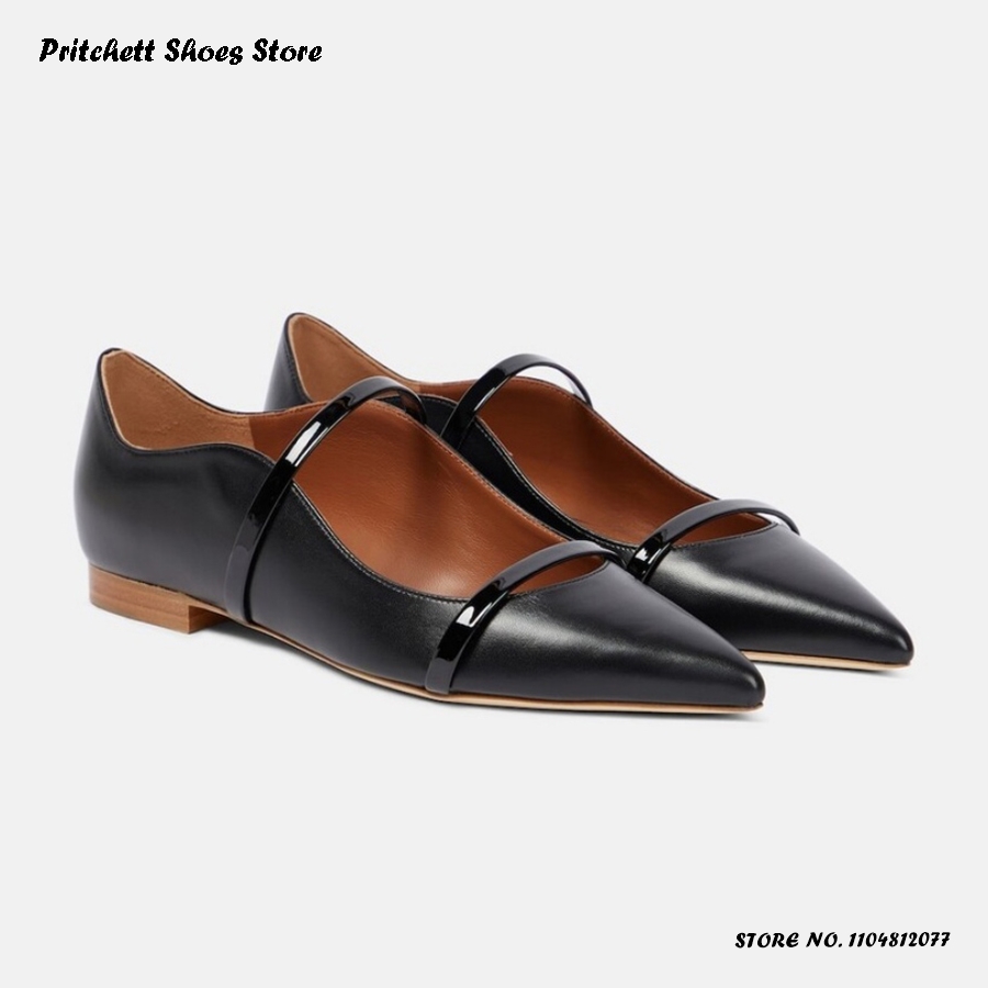 Women's Dual-straps Leather Ba - Men'S Shoes Slip On recension och pris