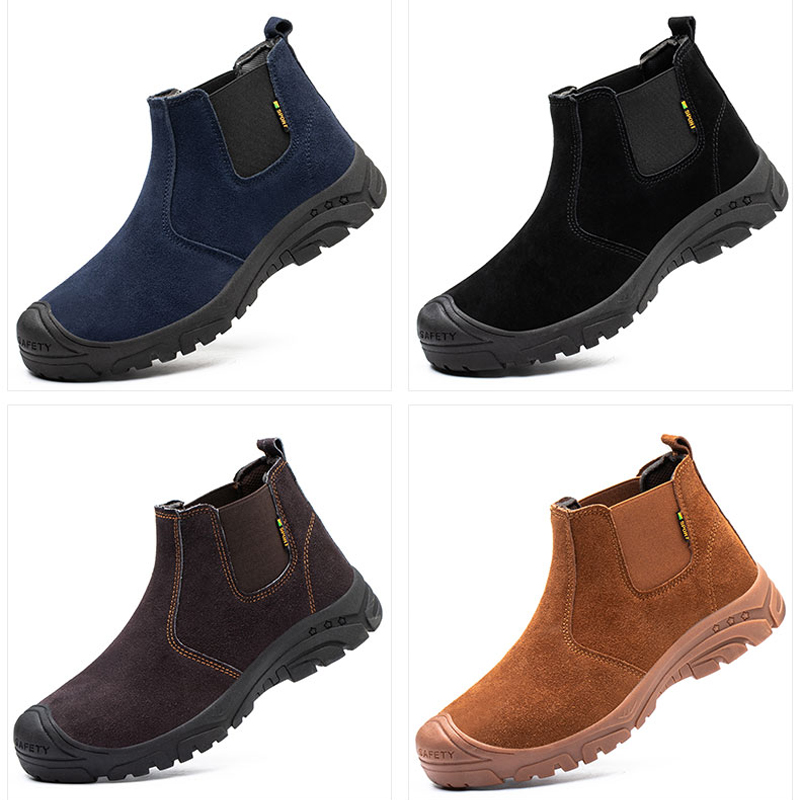 2026 New Men Boots Safety Shoe - Chelsea Boots Suede recension och pris