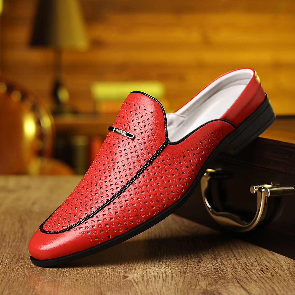 Fashion Men's Red White Yellow - Men Shoes Red Tape recension och pris