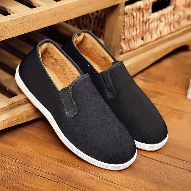 2026 Winter New Men's Cashmere - Men'S Shoes Slip On recension och pris