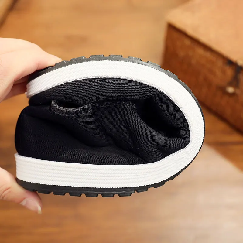 2026 Winter New Men's Cashmere - Men'S Shoes Slip On recension och pris
