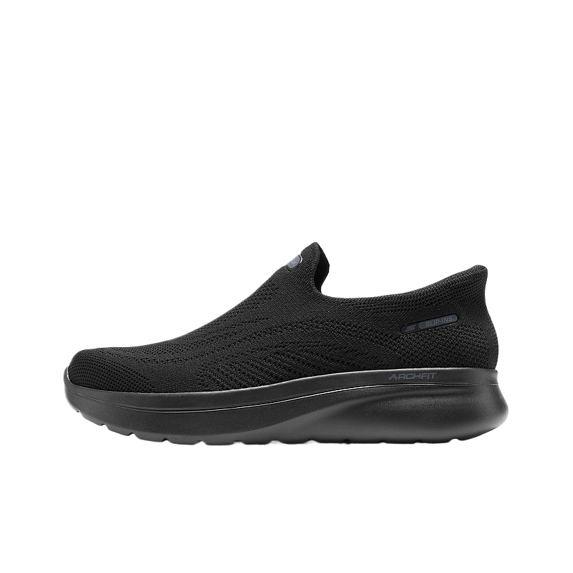 Skechers MEN'S GO WALK Casual  - Men Shoes Black recension och pris