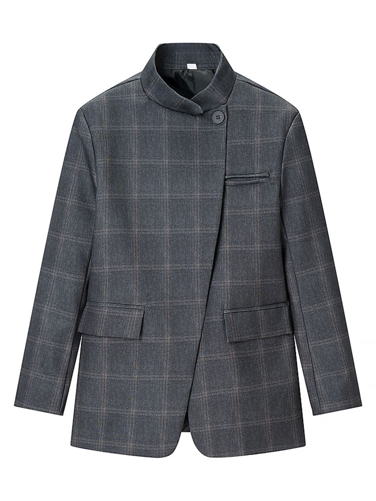HH Women Fashion Plaid Blazer  - Men Shoes Jd recension och pris