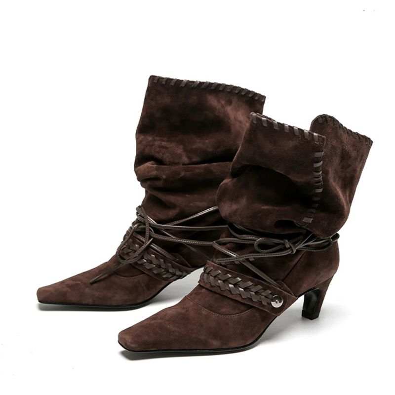 Liyke Autumn Winter Brown Sued - Chelsea Boots Suede recension och pris