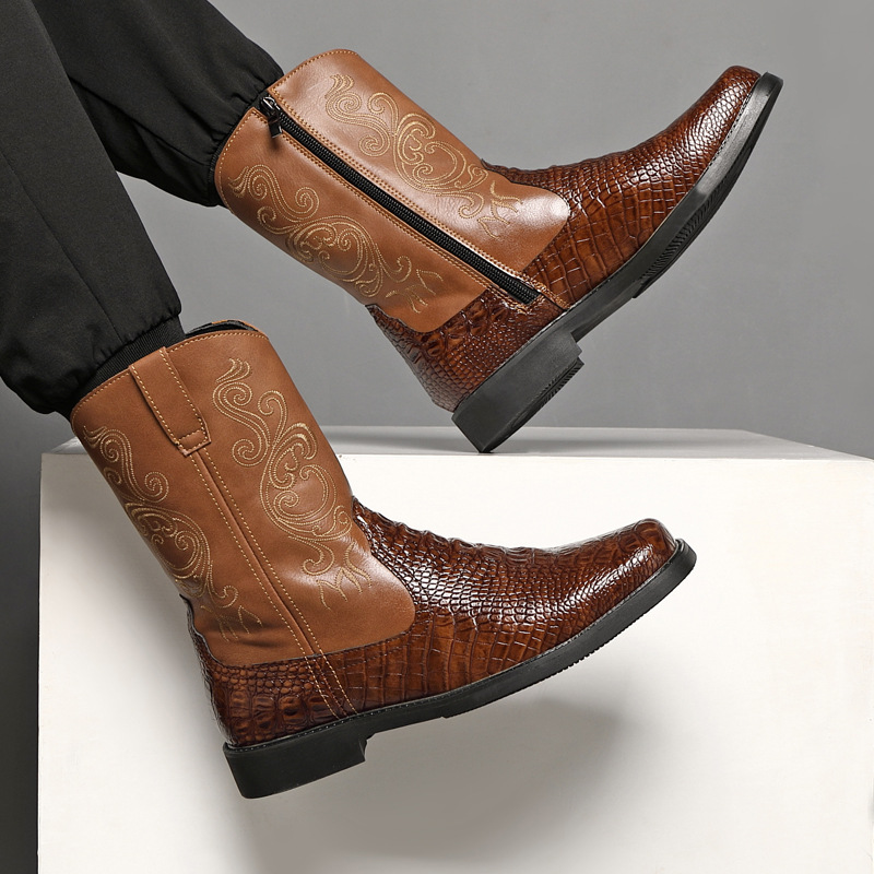 Men's Wide Width Tall Cowboy B - Men'S Shoes With Wide Toe Box recension och pris