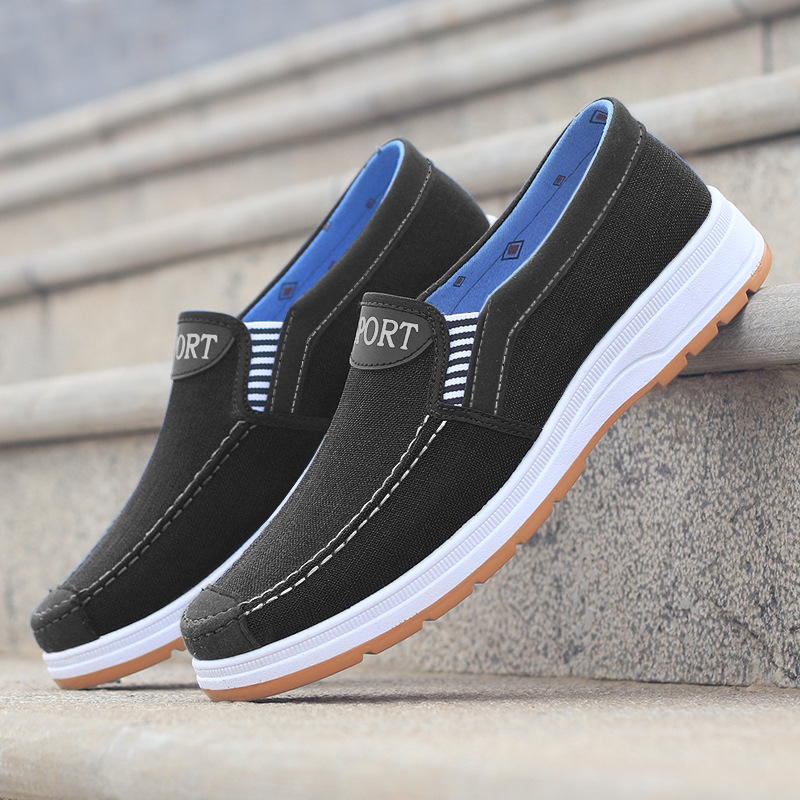Summer canvas shoes for men, o - Men'S Shoes Slip On recension och pris