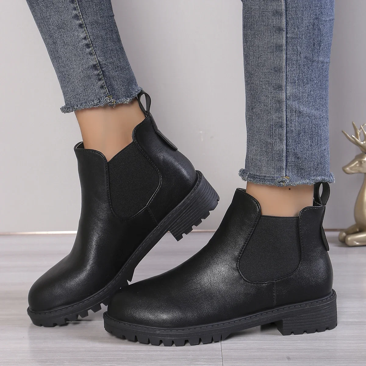 Women's Casual Chelsea Ankle B - Chelsea Boots Suede recension och pris