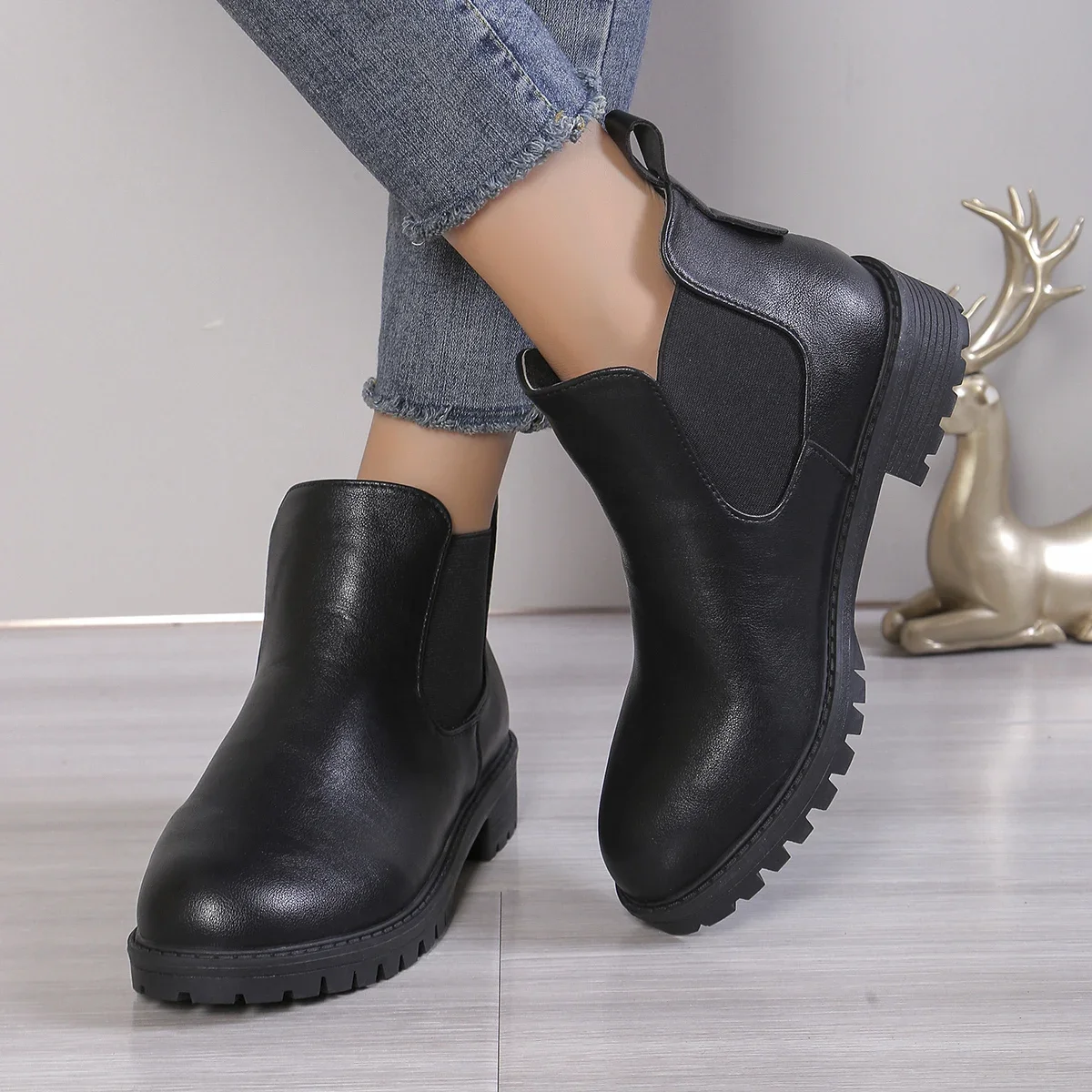 Women's Casual Chelsea Ankle B - Chelsea Boots Suede recension och pris