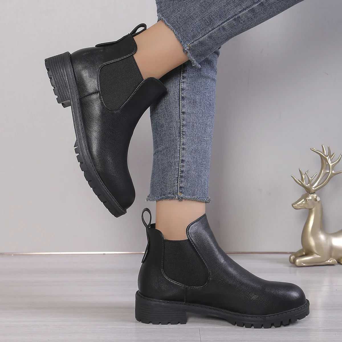 Women's Casual Chelsea Ankle B - Chelsea Boots Suede recension och pris