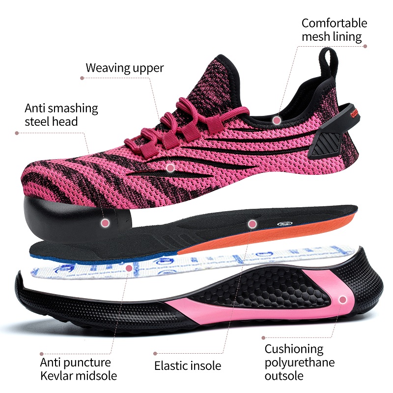 Rose Red Women Work Safety Sho - Men Shoes Red Tape recension och pris