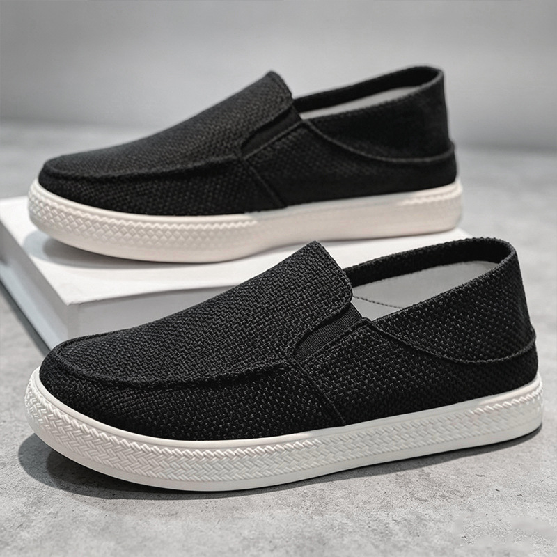 Men Linen Slip On Loafers Brea - Men'S Shoes Slip On recension och pris